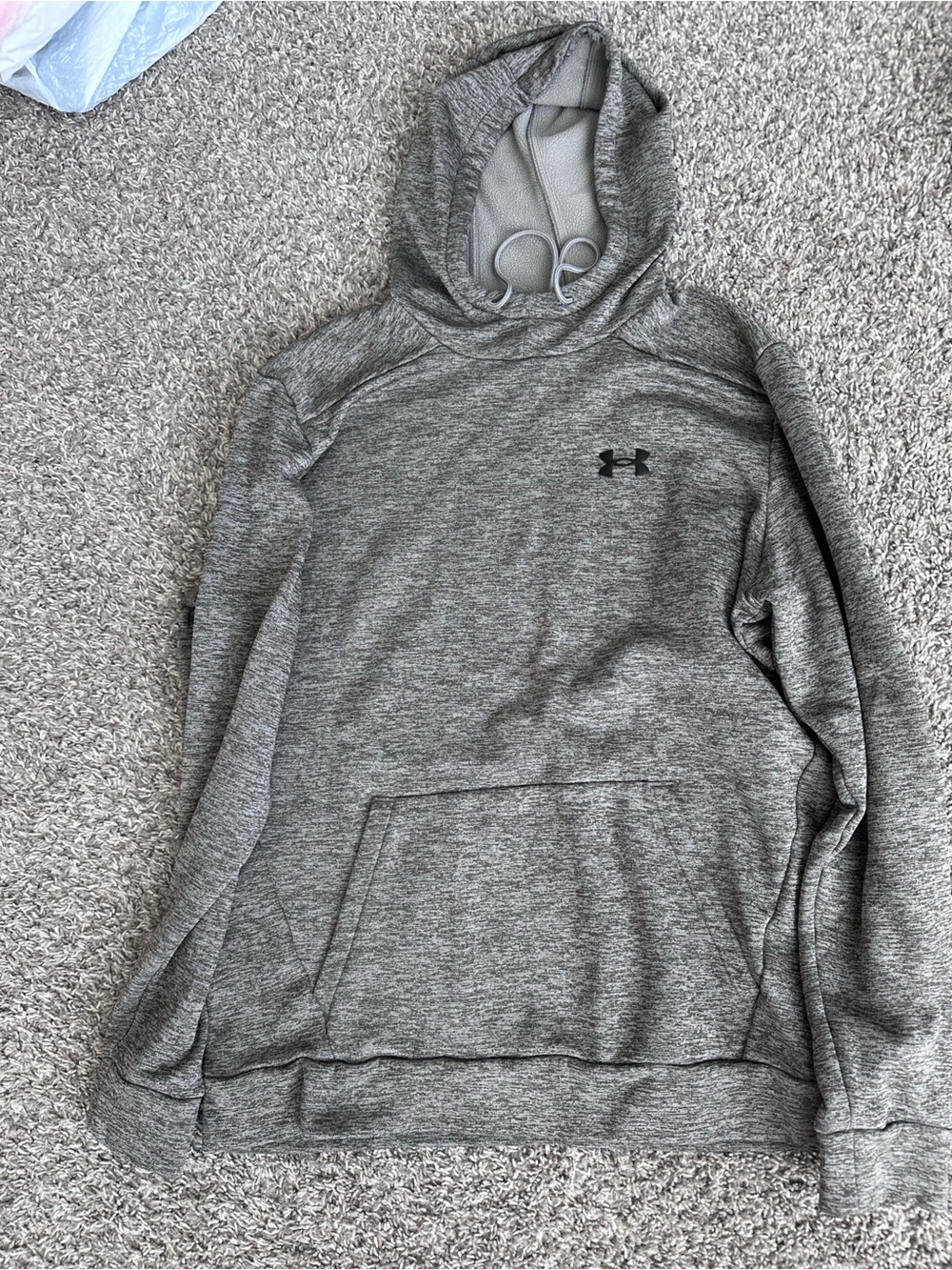 Under Armour Gray Heather Pullover Hoodie